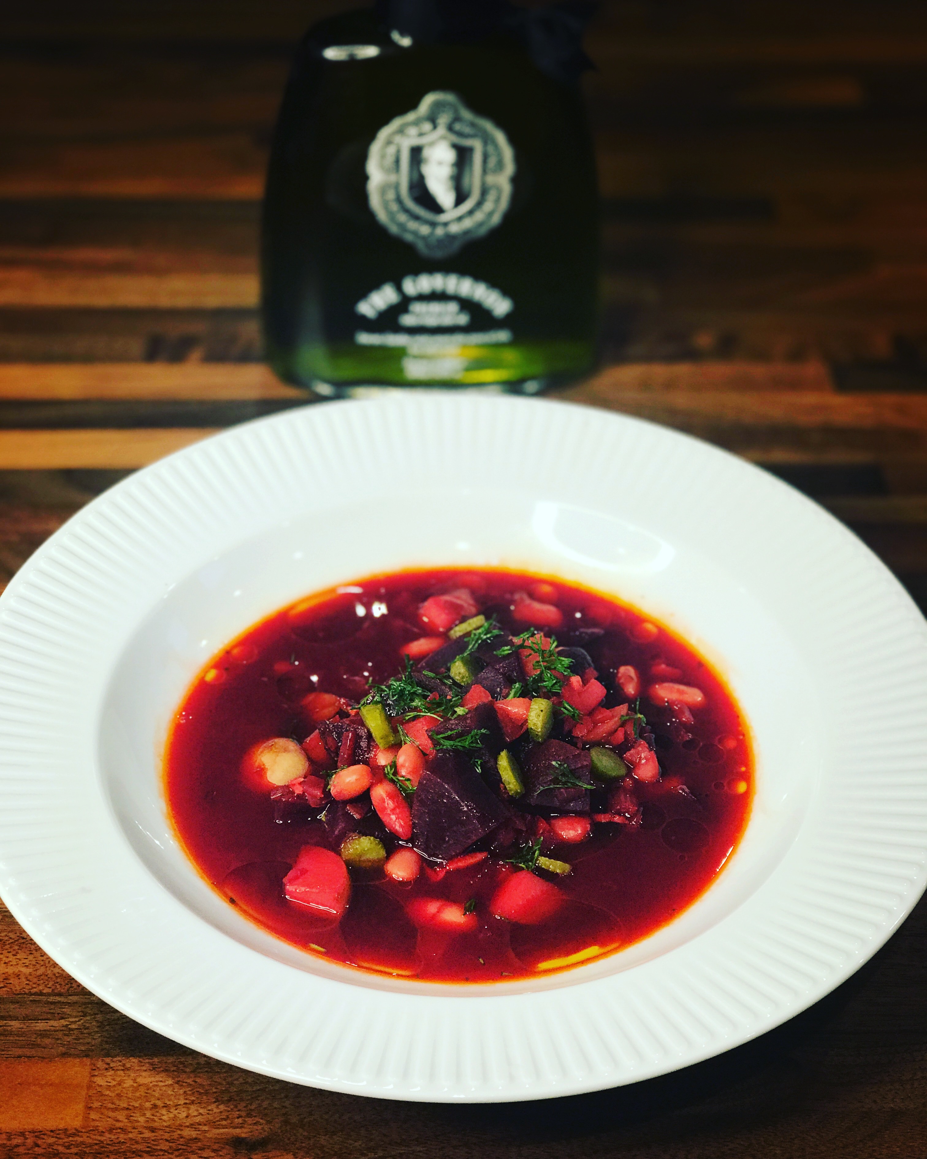 Borscht - beetroot soup