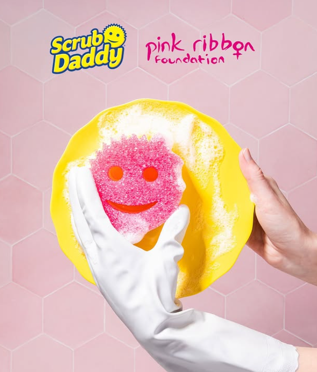 Scrub Daddy goes PINK