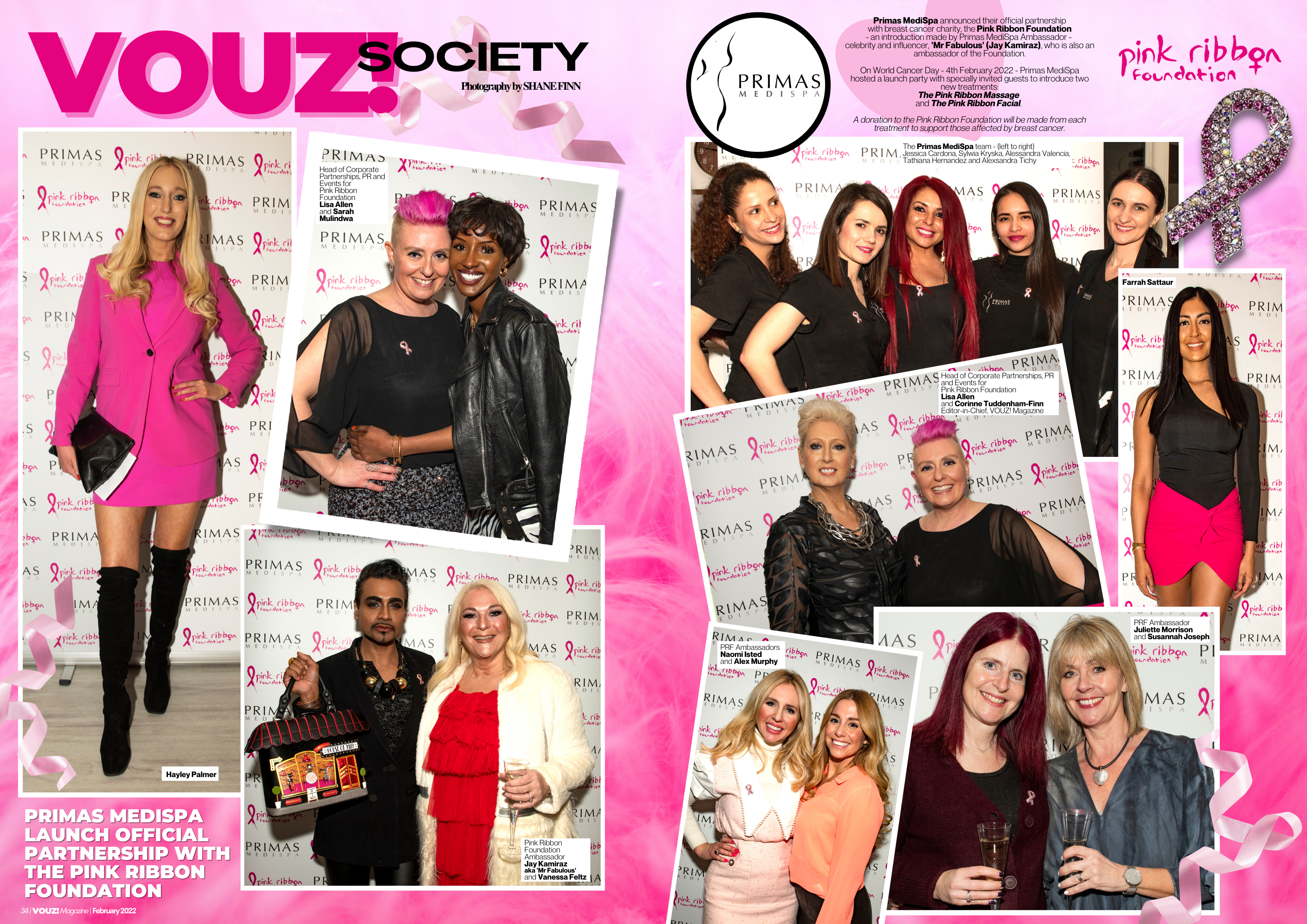 Vouz magazine coverage of World Cancer Day 2022