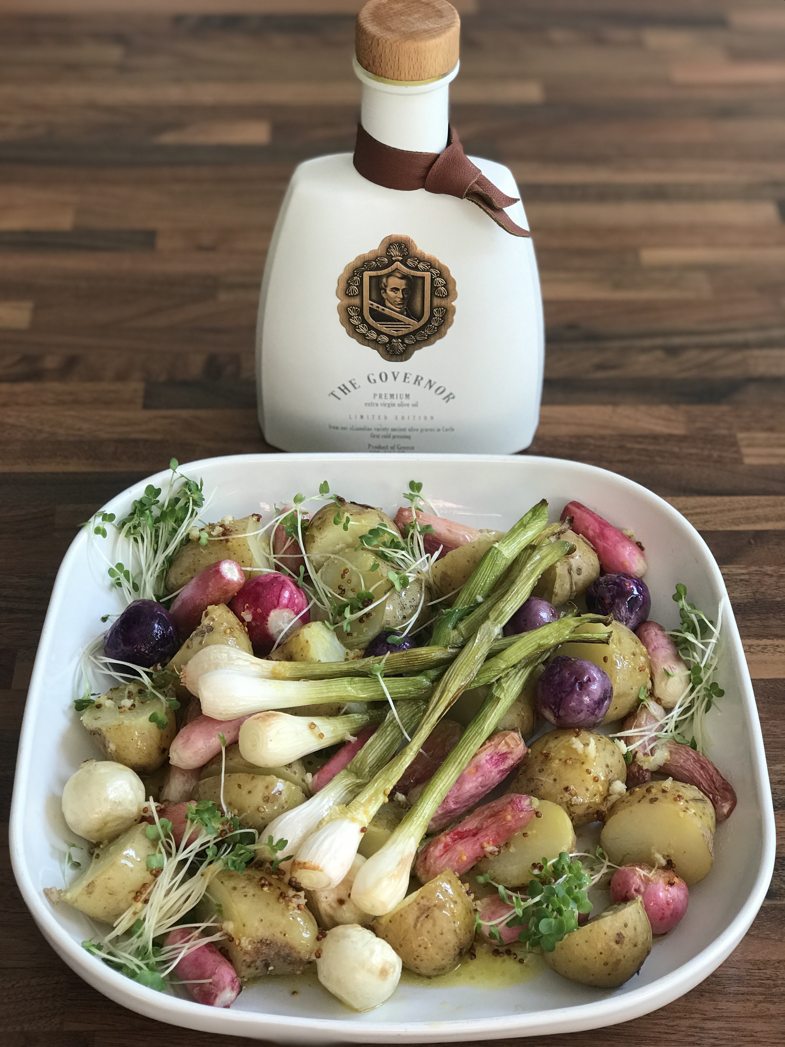 Jersey Royal and Radish salad