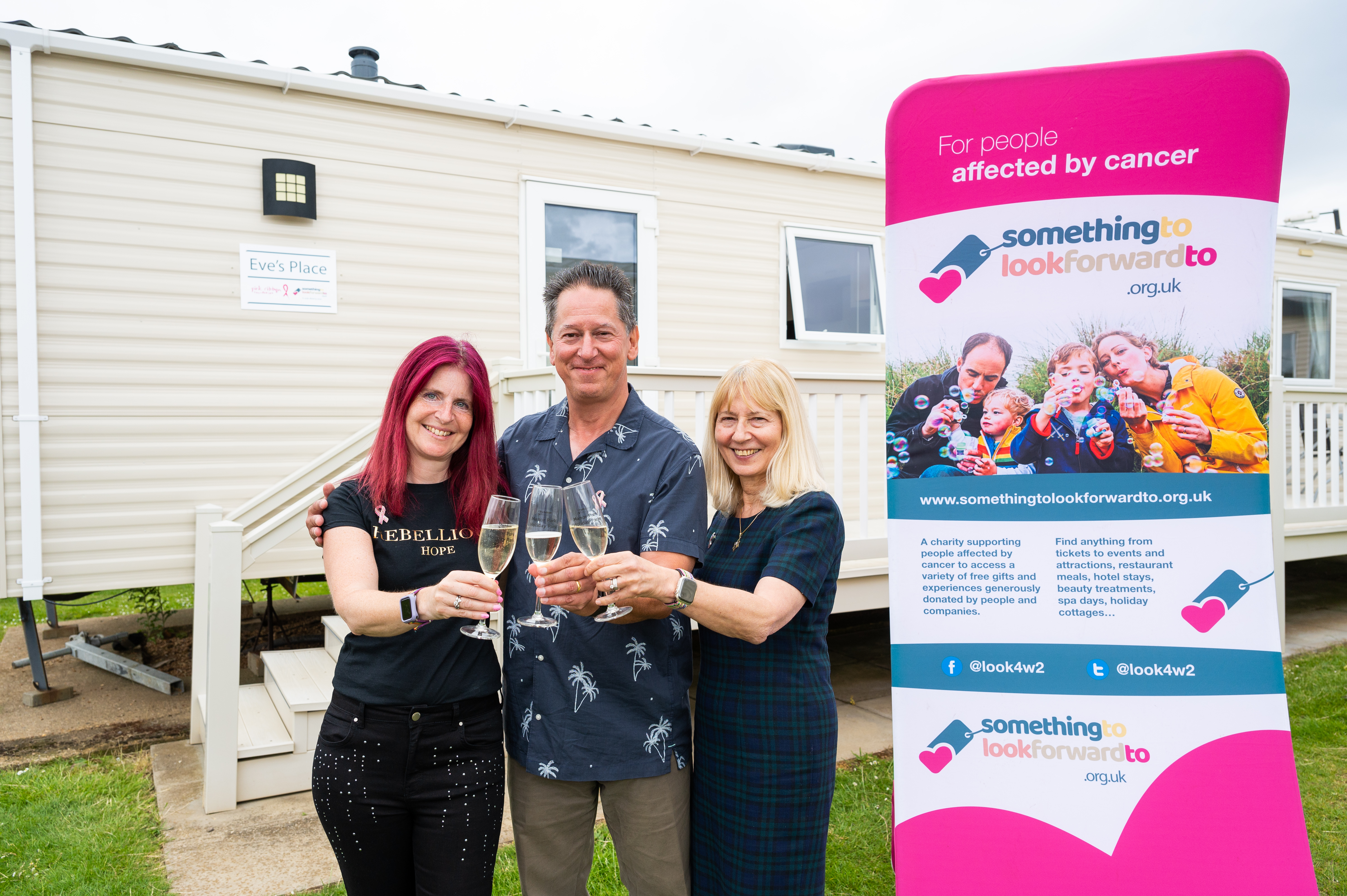 A home from home with an official opening of special Hunstanton caravan