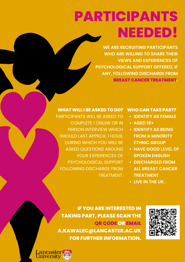 Share your experiences of psychological support