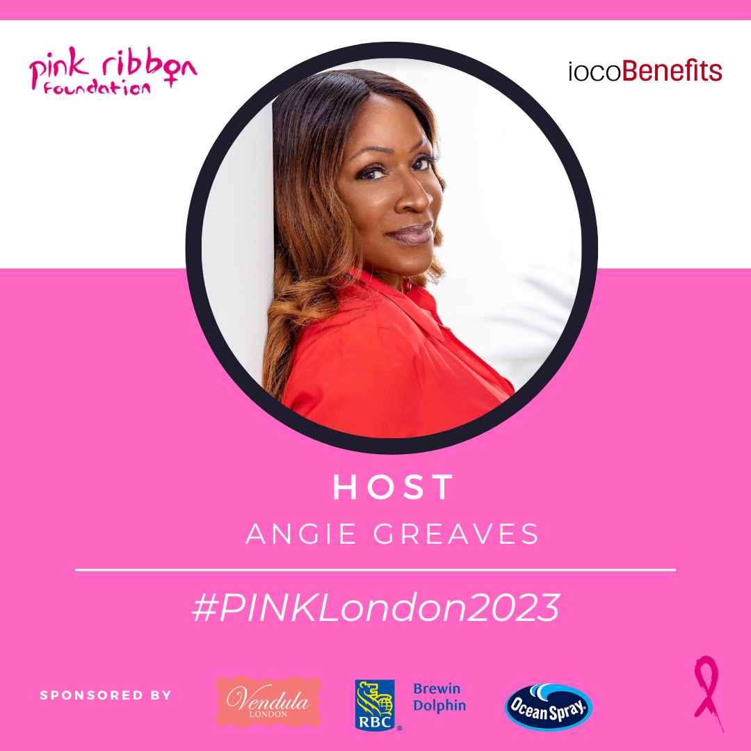Angie Greaves to host PINKLondon2023