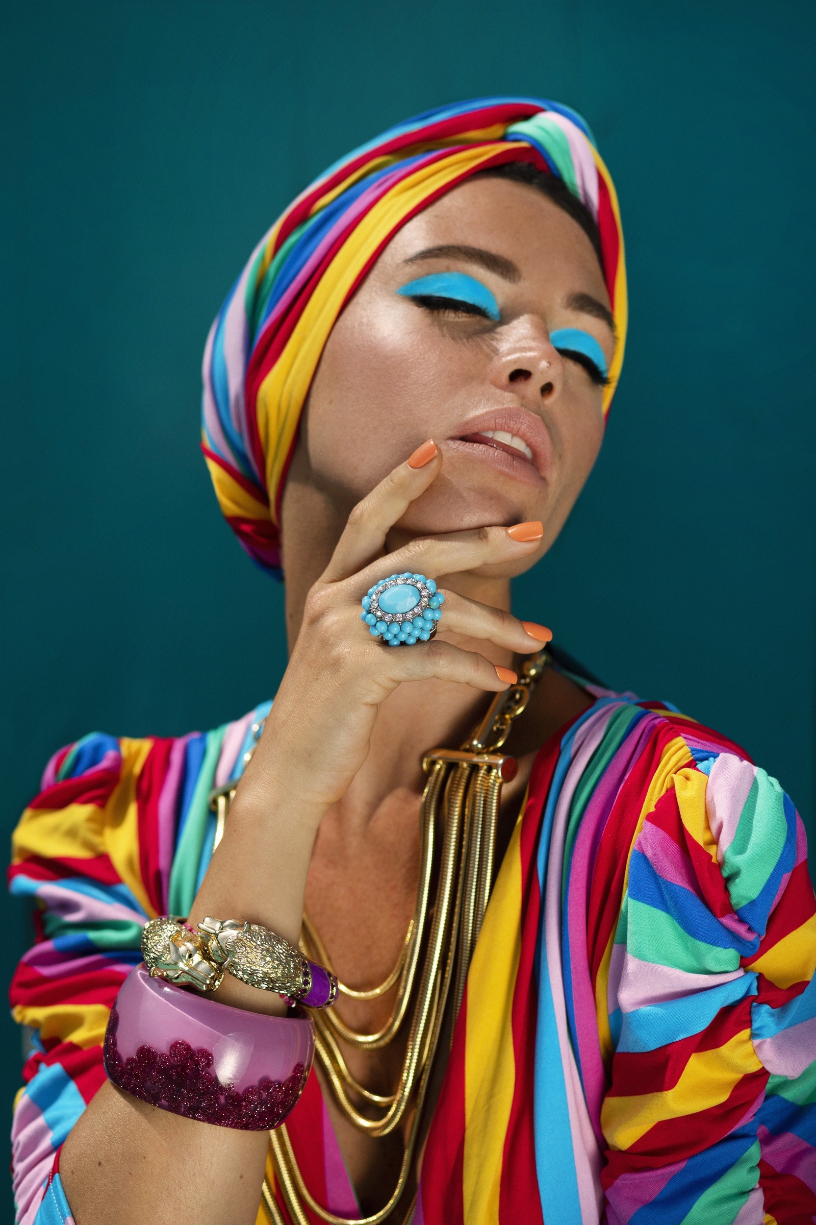 Julia Clancey supports the Pink Ribbon Foundation