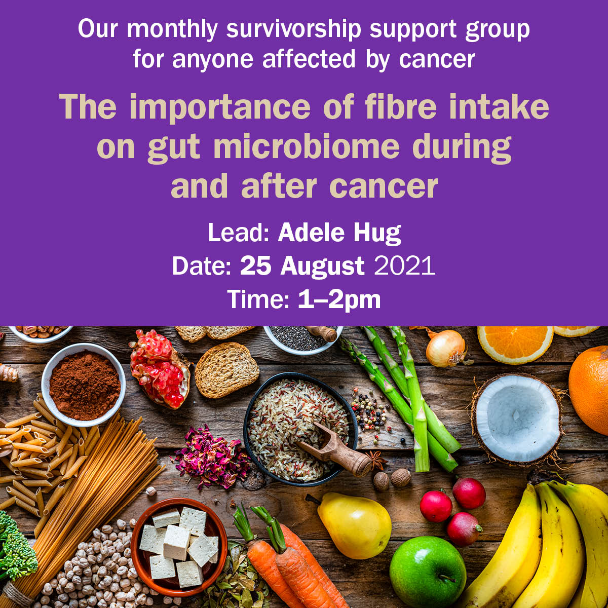 The importance of fibre intake on gut microbiome during and after cancer